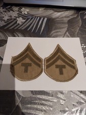 Paire de grade armée us