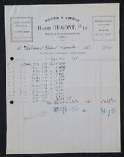 Facture 1931 SOUS LE BOIS