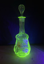 Carafe Legras décor émaillé