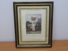 GRAVURE "CRIES OF LONDON" ENCADRÉE