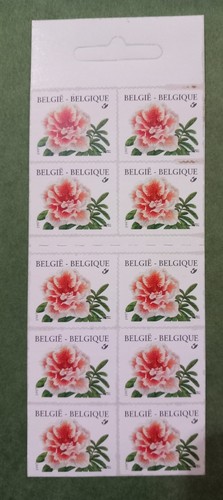 Timbres fleurs buzin carnet - buzin, de