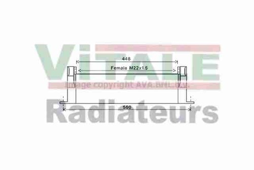 Radiateur huile fendt vario - radiateur,