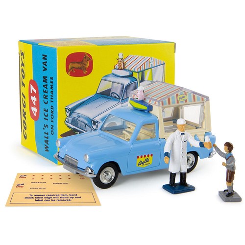Corgi camionnette glaces - corgi,