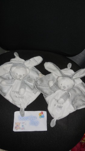 Lot doudou plat - doudou, ours