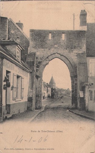 Porte trie chateau - trie-chateau,