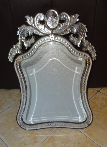 Magnifique miroir venitien - magnifique,