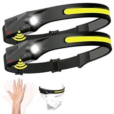 USB Rechargeable LED Headlamp Headlamp Light Fishing Hunting Powerful