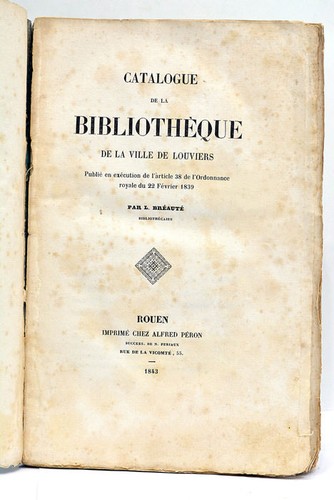 Livre ancien bréauté - livre,