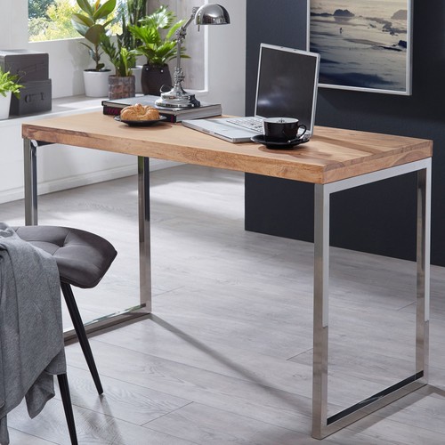 Finebuy table bureau - table, bois