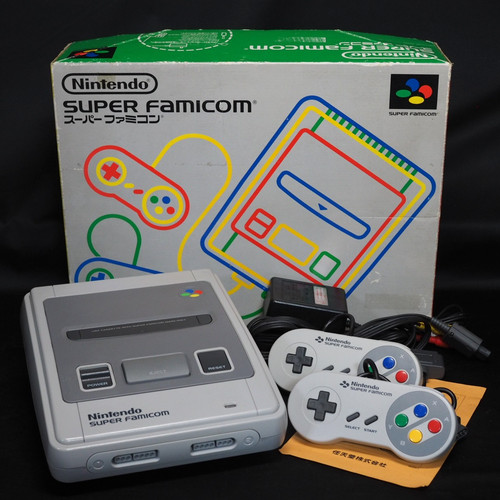 Console nintendo super famicom - console,