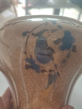 Vase En Céramique Oiseau Bleu