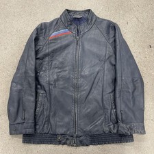 Vintage BMW motorsport Motorcycle Leather Jacket Size 52