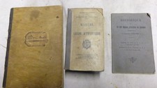LOT DE LIVRES ANCIENS REGIMENT