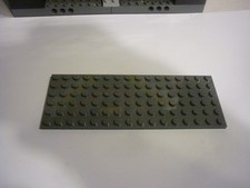 Lego  Plaque dark grey 6x16 |