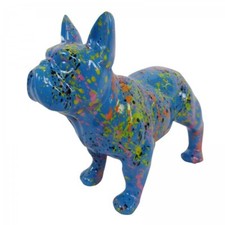 Statue chien bouledogue