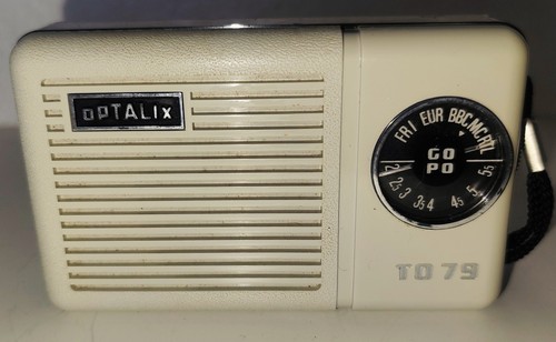 Transistor optalix blanc - transistor,