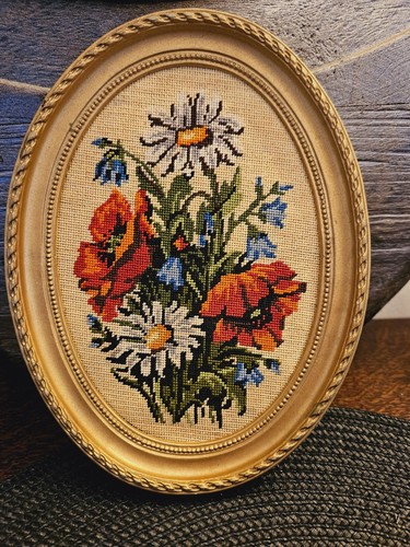 Canevas fleurs broderie - canevas, fleurs,broderie