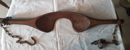 Ancien joug porte - , seaux