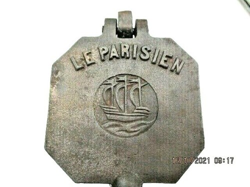 Ancien petit gaufrier - , fonte