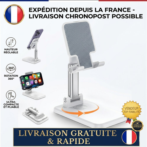 Support téléphone bureau - téléphone,