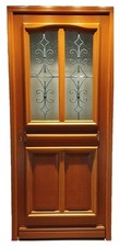 Porte D'entree Bois Vitree