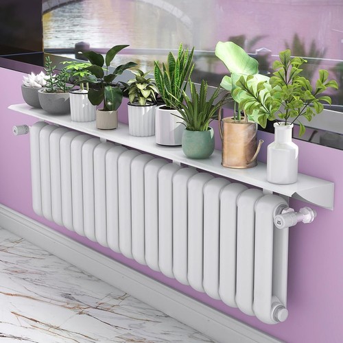Tablette sur radiateur blanc - tablette,