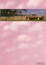Lada Samara 1993-1994 UK Market Sales Brochure 1.3 E 1.3 L 1.5 GL 3-dr 4-dr 5-dr