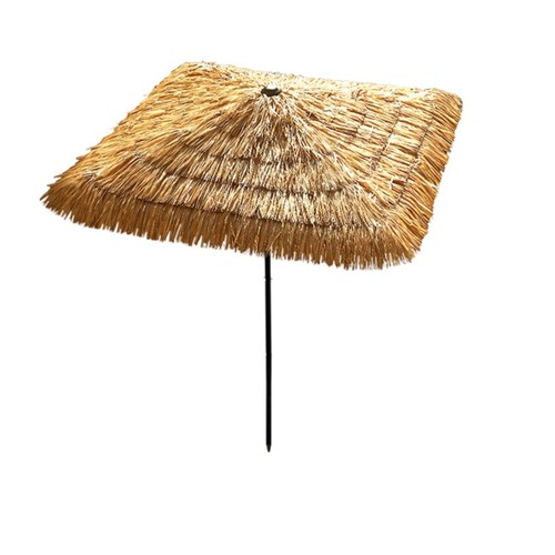 Ombrelle paille hawaïen - ombrelle,