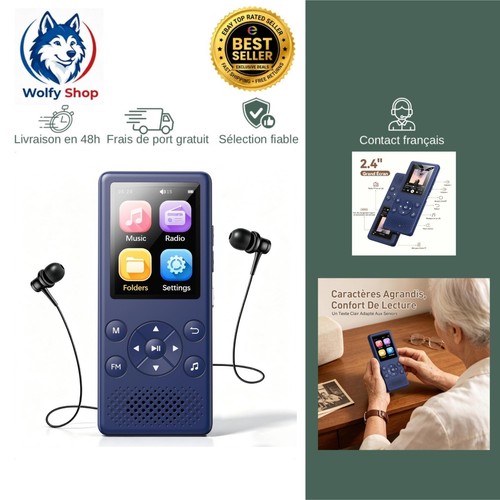 Agptek lecteur mp3 - lecteur,