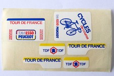 NOREV ANCIEN AUTOCOLLANT TOUR DE FRANCE POUR SERIE JET CAR