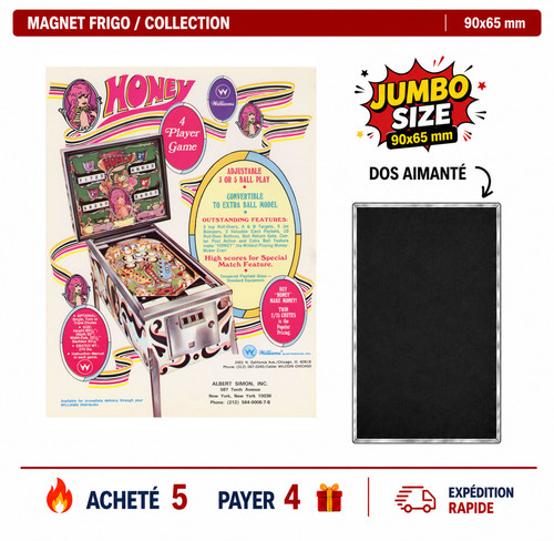 Magnet frigo honey 90x65 - magnet,