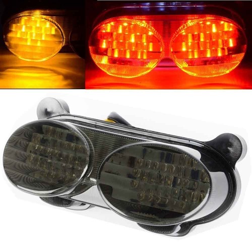 Fumée led moto - moto, arrière+