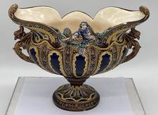 Minton Majolica Jardinière Vase 1870 Antique A5
