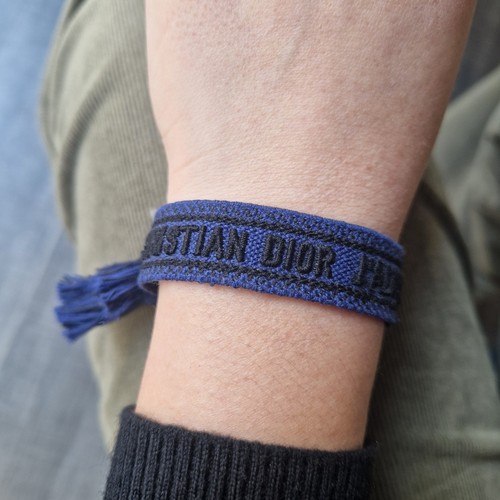 Bracelet coton christian dior - bracelet,