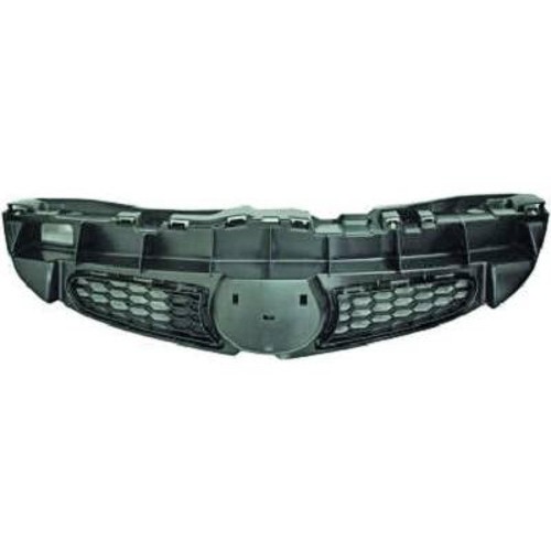 Grille radiateur noir - grille,