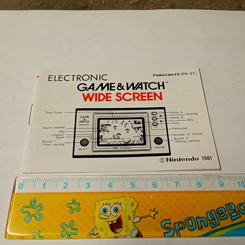 Nintendo game and watch - watch, wide