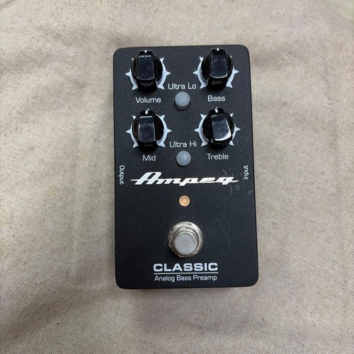 Préampli basse analogique