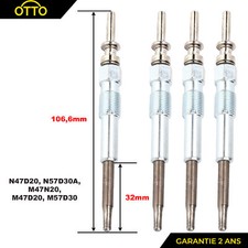 4 Bougie de Préchauffage pour