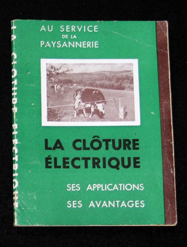 1960 clôture électrique - 1960,