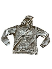 Black Hills SD Ragwear USA Hooded Sweatshirt Womens Size L Large Black White EUC