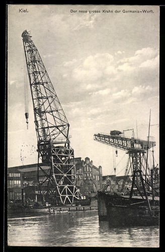 Carte postale kiel la - carte,
