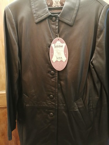 Liangi manteau basique - , cuir