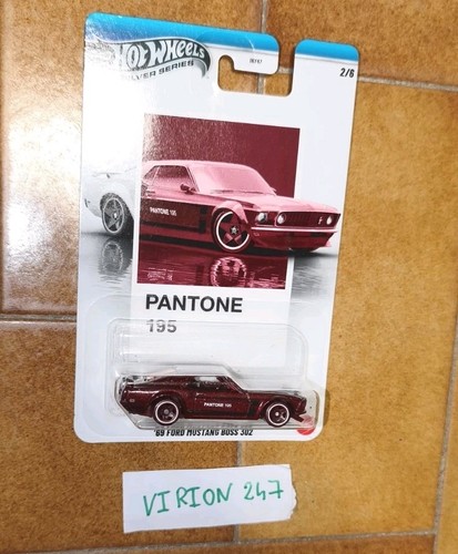Hotwheels pantone 195 ford - pantone,