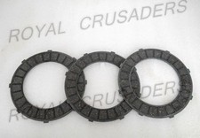 Nouvelle Plaque D'Embrayage Unitaire BSA GOLD STAR X 3 (CODE567)