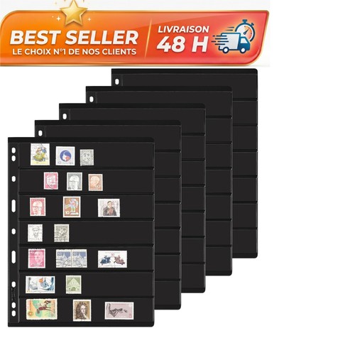 Feuilles pour album timbres - album, de