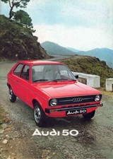 Catalogue brochure Audi 50