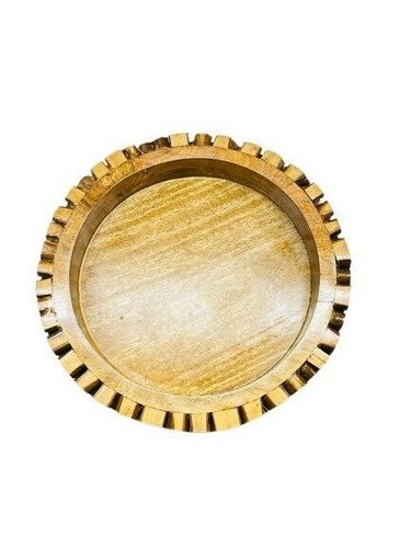 Plateau service rond en - plateau,