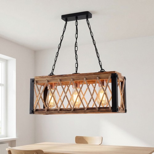 Lustre suspendu selmar bois - selmar,