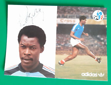 FOOTBALL player card MARIUS TRESOR team FRANCE 1979