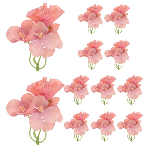 12pcs fleur orchidée - 12pcs, d'orchidée